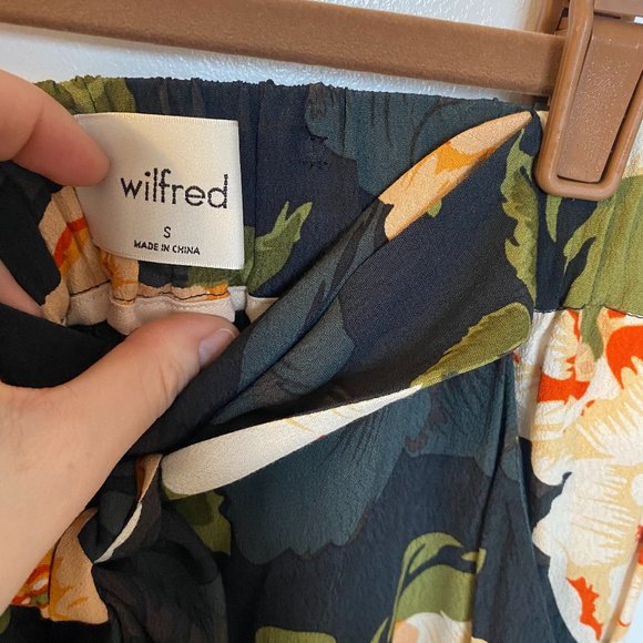 Wilfred Floral Tie-Waist Pants - Picture 5 of 6